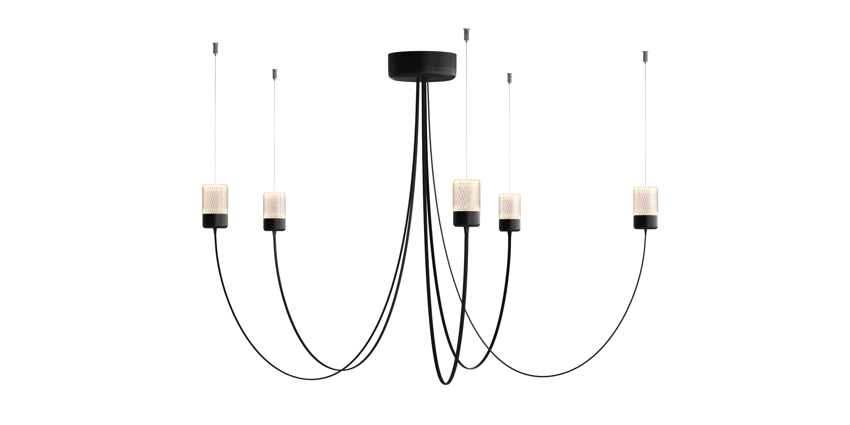 Gravity Chandelier 5 front view